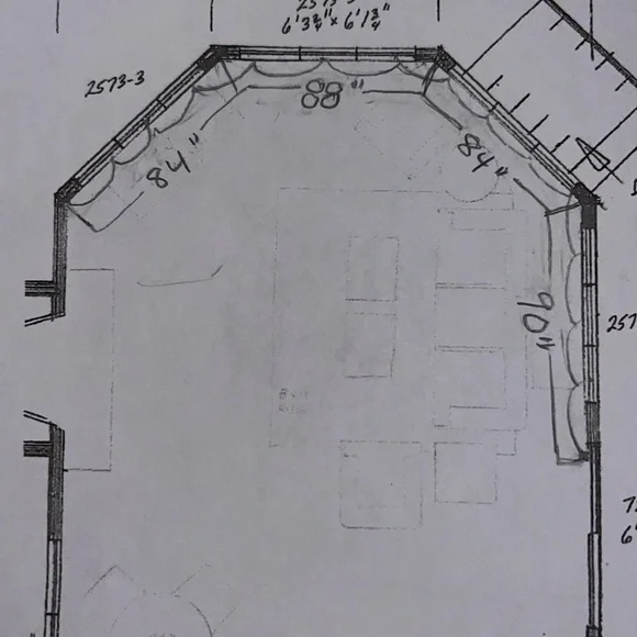 Custom Draperies Swags and Jabots - Picture 11 of 11